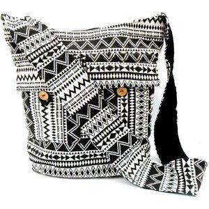 Cotton Woven Handmade Crossbody Bag Boho Hippie Women Shoulder Sling